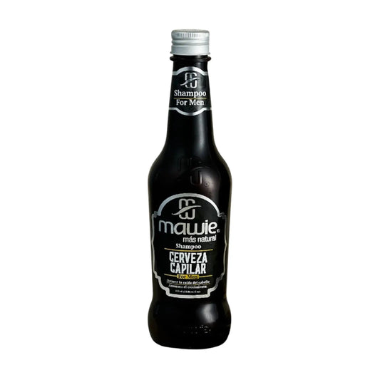 Shampoo Cerveza For Men Mawie anticaida masculina y crecimiento del cabello 410ml