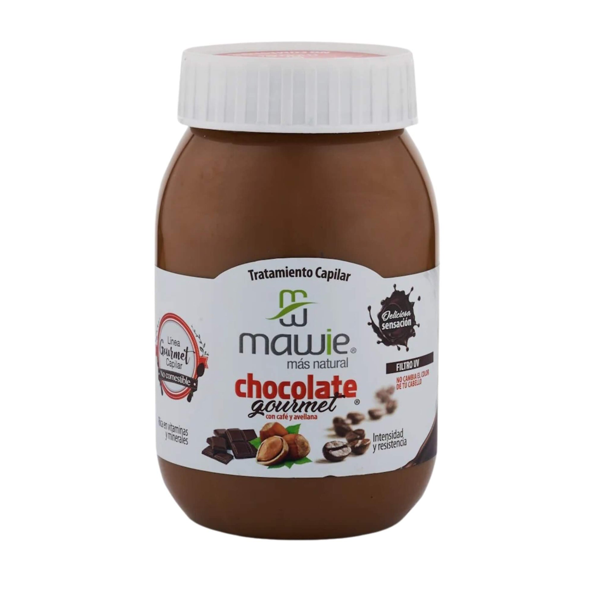 Tratamiento Chocolate Mawie estimulante de crecimiento capilar con cacao y cafe 500ml | Filtro:Caja Original