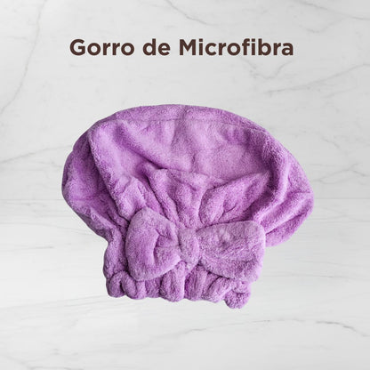 Gorro Microfibra para secado de cabello, reduce frizz | Filtro:Caja Original |  Filtro:Caja Regalo