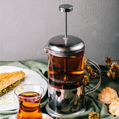 pack-regalo-infusiones-frascos-vidrio-reutilizables y Cafetera Francesa vidrio