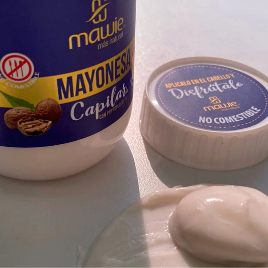 Crema reparadora Mayonesa Mawie con proteina de huevo y fitoplacenta